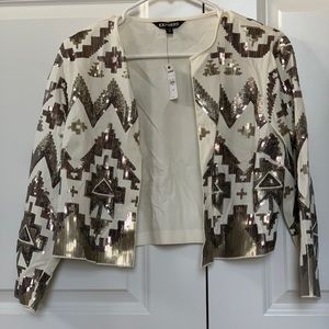 NWT Express Aztec Sequin Jacket